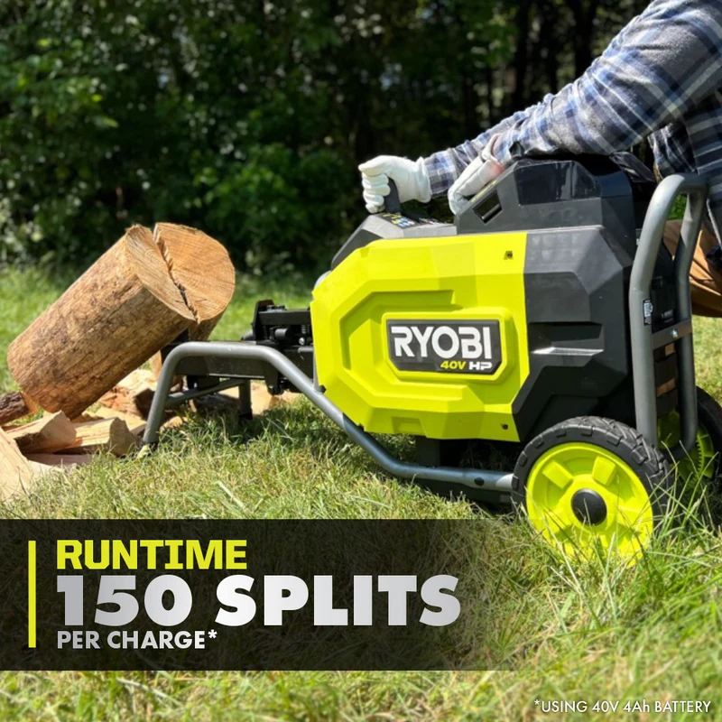 40V HP Brushless Kinetic Log Splitter
