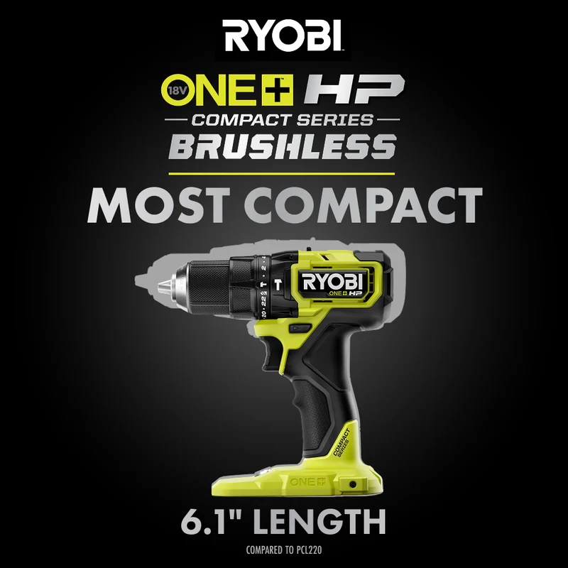 18V ONE+ HP Compact Brushless 1/2" Hammer Drill