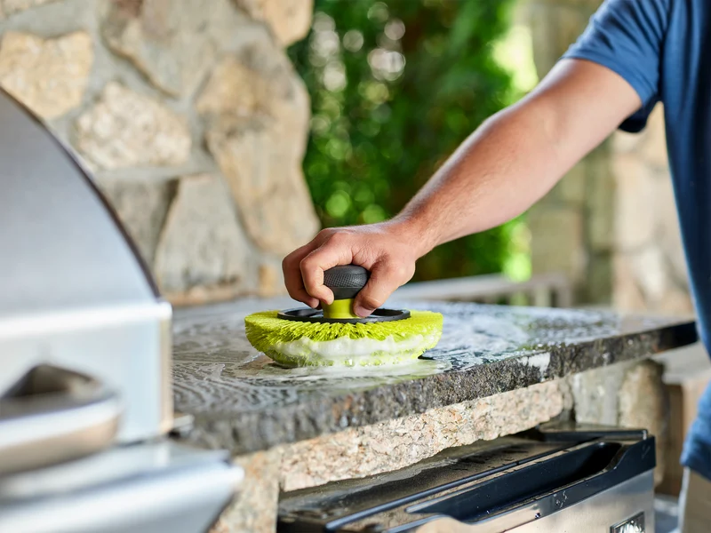 RYOBI Palm Scrubber