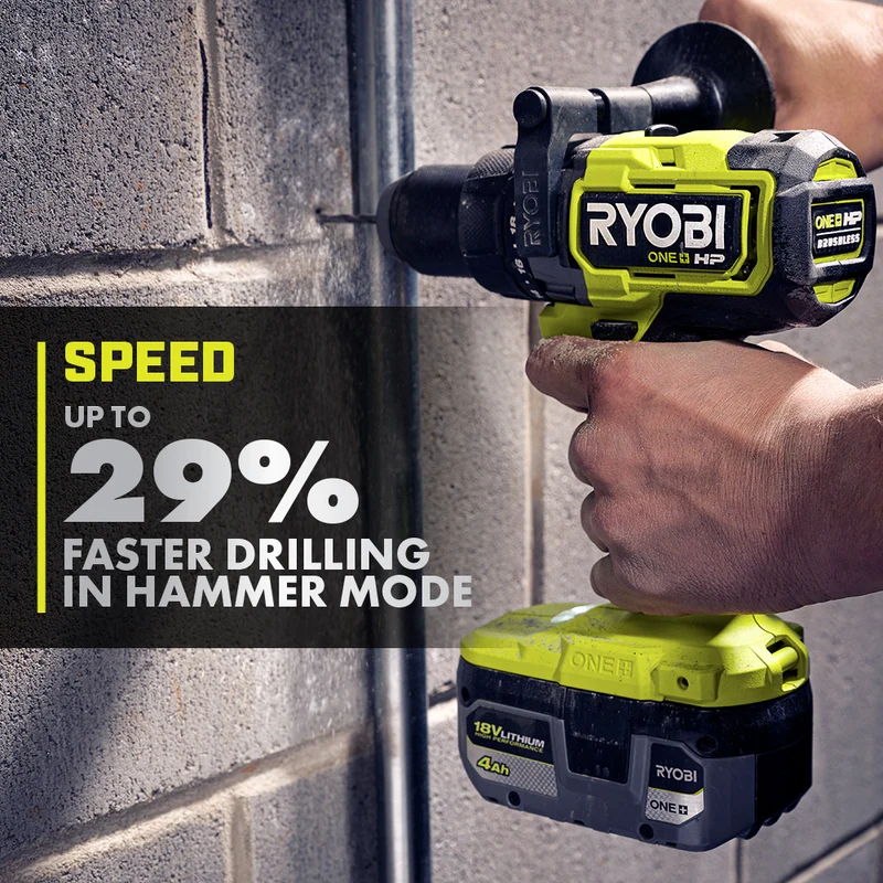 18V ONE+ Brushless 1/2" Hammer Drill Kit