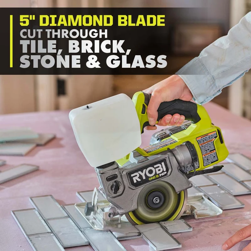 18V ONE+ Brushless 5" Handheld Tile/Masonry Saw Kit