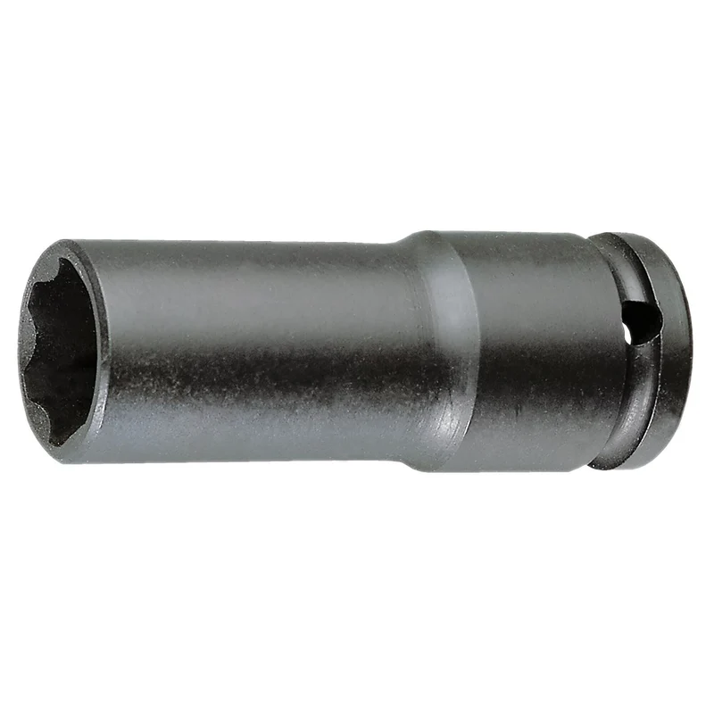 NKB - Douilles impact longues, parois fines, 6 pans métriques, 3/4"