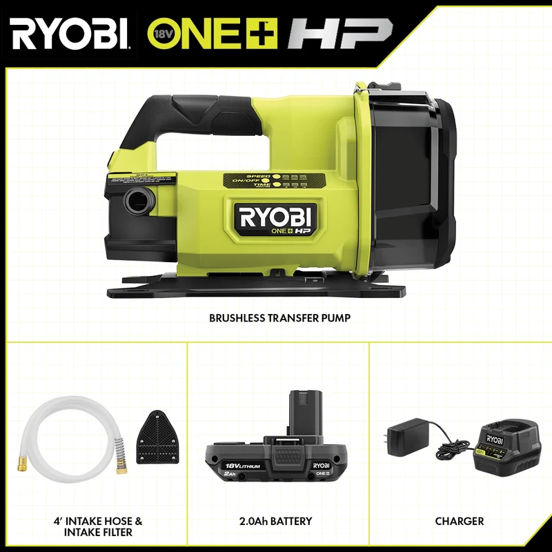 18V ONE+ HP Transfer Pump Kit