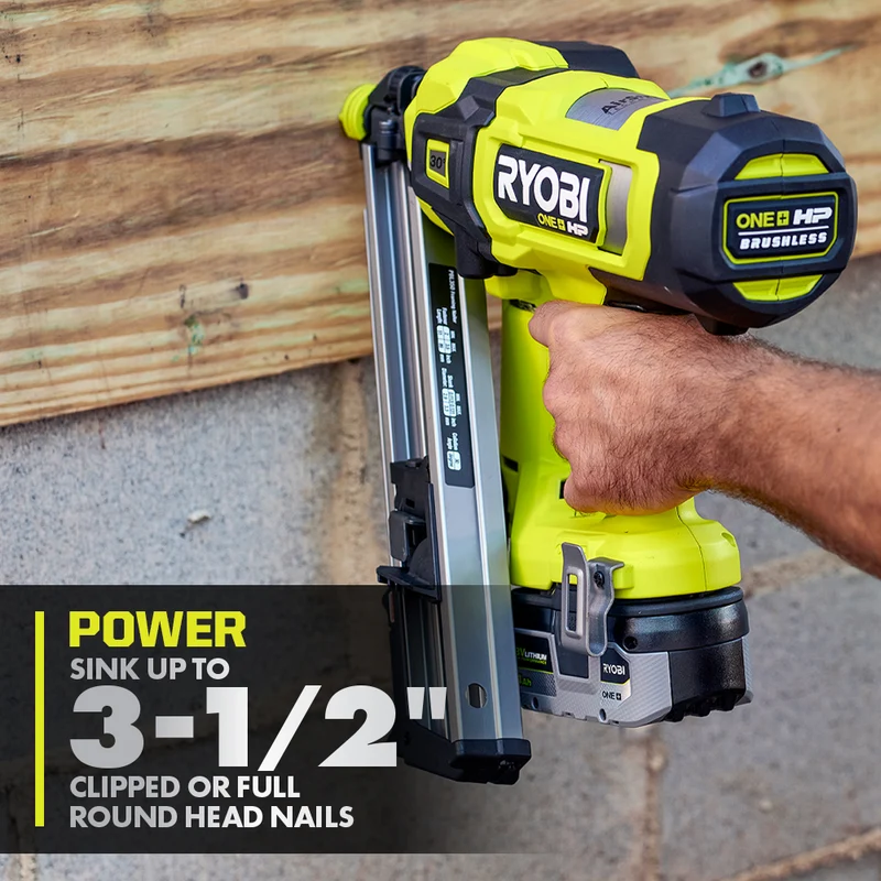 18V ONE+ HP Brushless AirStrike 30° FRAMING Nailer