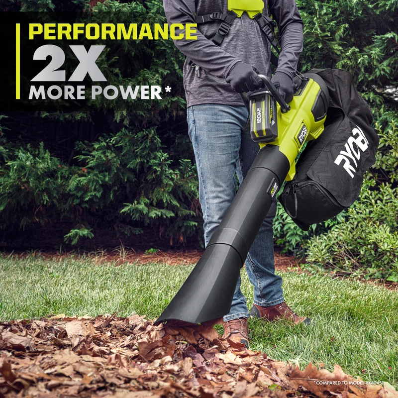 40V HP Brushless 600 CFM Blower/Vacuum Kit