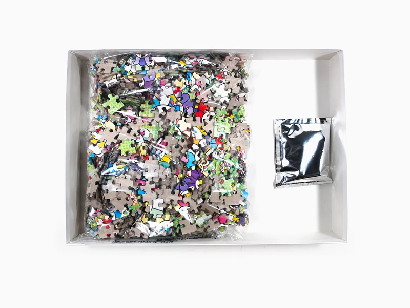 Takashi Murakami - Korpokkur dans la forêt Puzzle