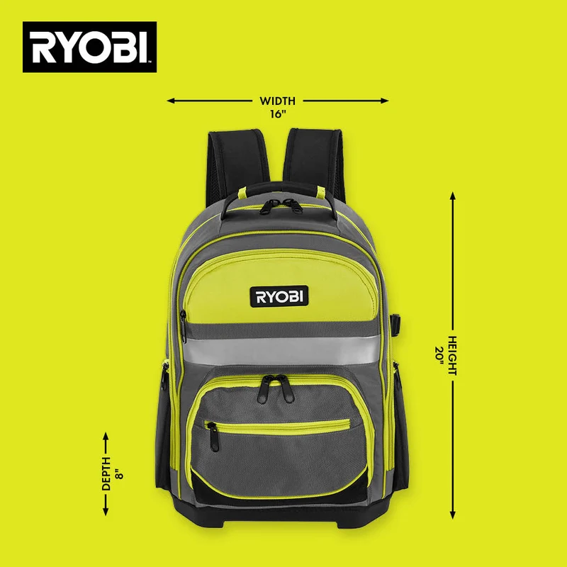 16" Backpack with Tool Organizer