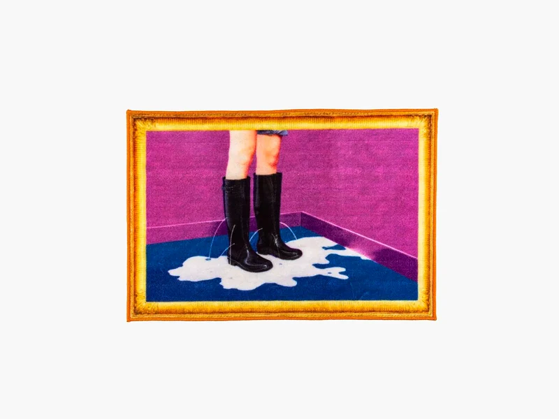 Toiletpaper Seletti wears - Milky Boots Mat