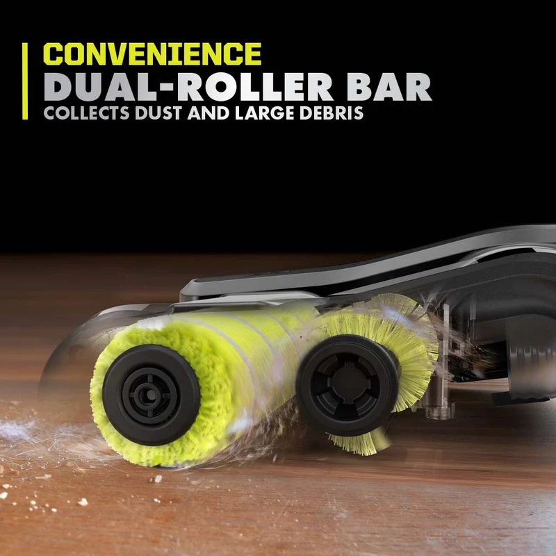 Stick Vac Dual-Roller Bar