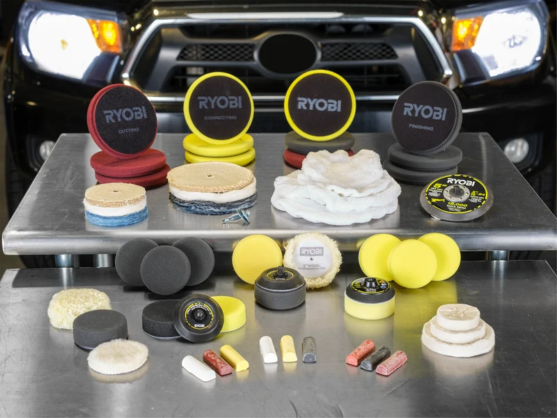 3 PC. 6" Buffing and Polishing Wheel Set