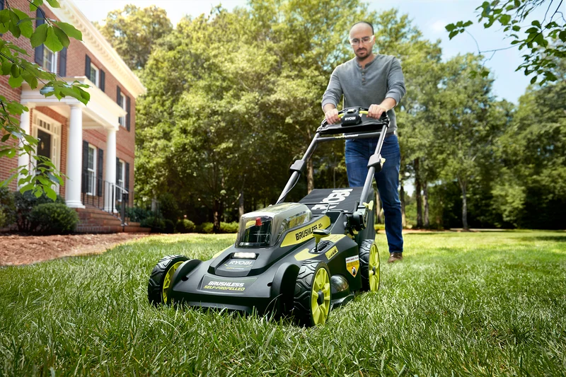 40V Brushless 20" Self-Propelled Lawn Mower
