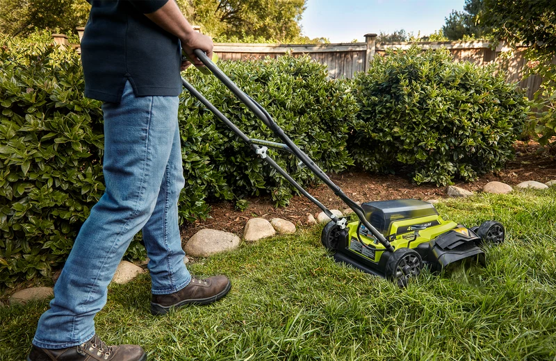40V 2-IN-1 18" Push Lawn Mower Kit