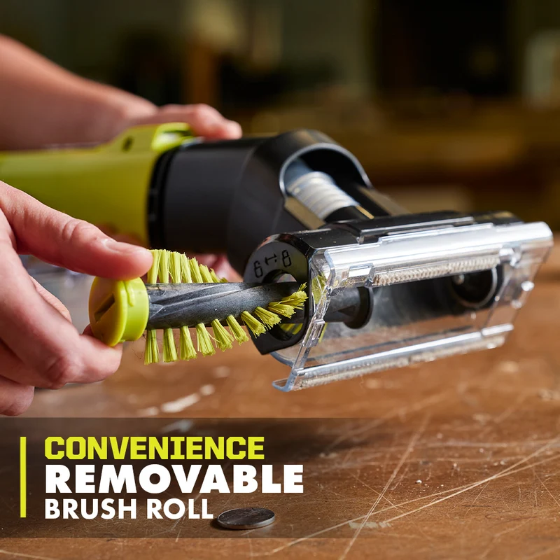 ONE+ 18V Cordless Vacuum Cleaner Handheld, Hand Vacuum with Powered Brush (Tool Only)