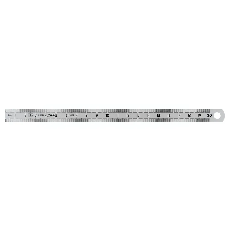 DELA.1051 - Réglets Inox flexibles, 2 faces