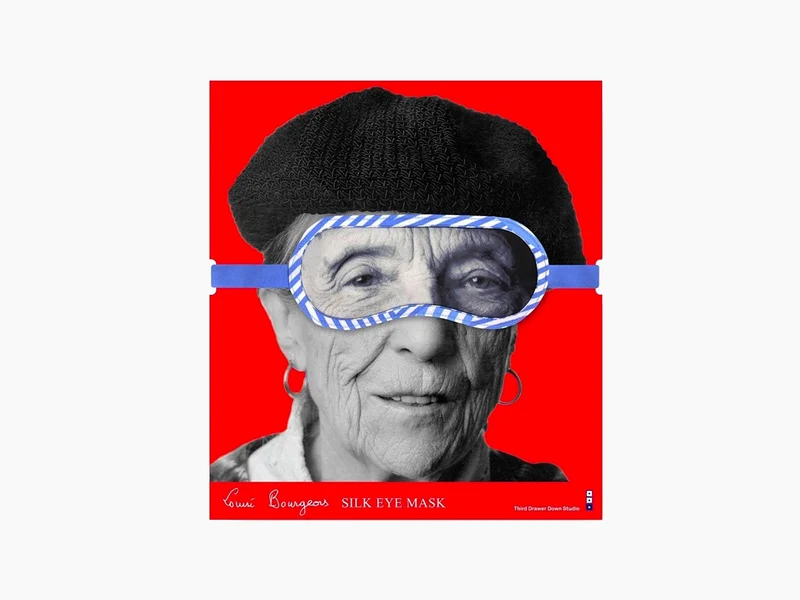 Louise Bourgeois - Masque pour les yeux Silk Portrait