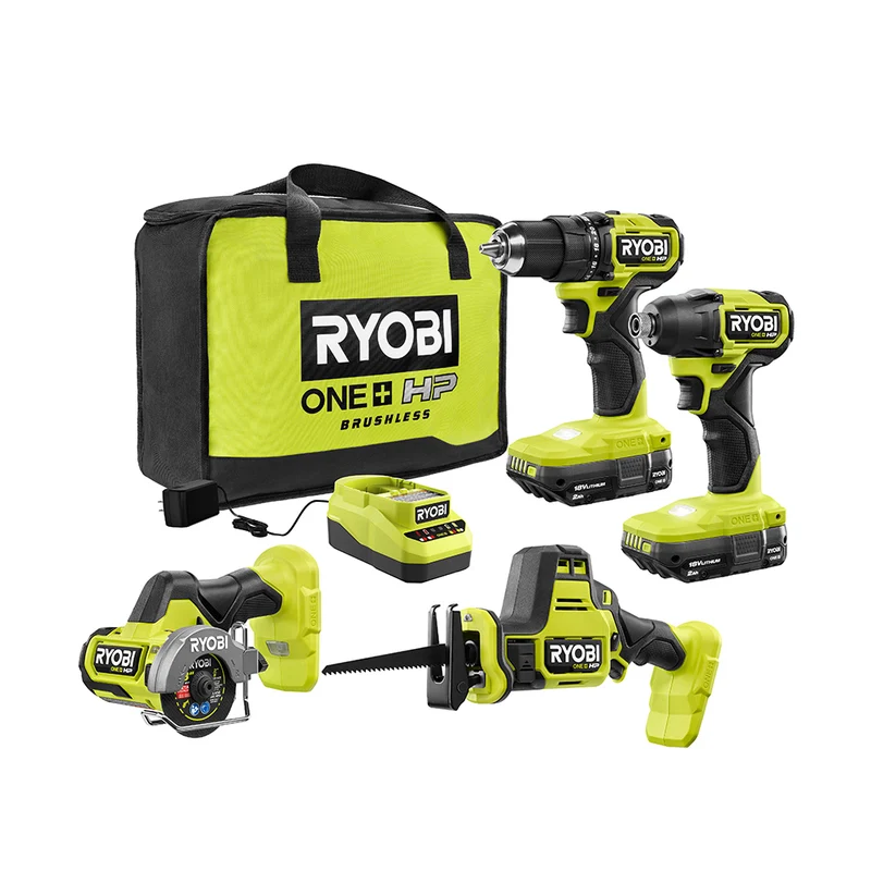18V ONE+ HP Compact Brushless 4-Tool Combo Kit