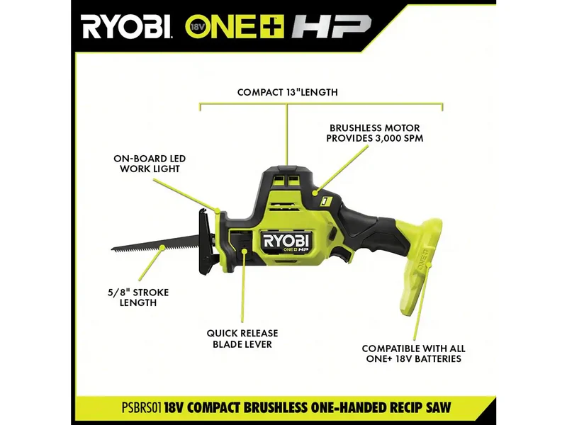 18V ONE+ HP Compact Brushless 4-Tool Combo Kit