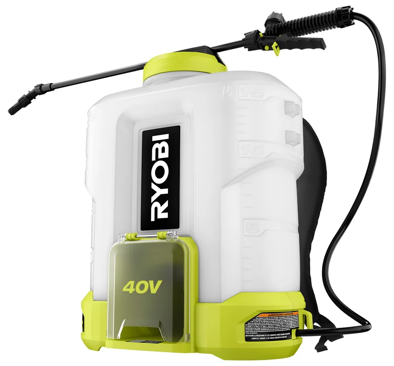 40V 4 Gallon Backpack Chemical Sprayer Kit