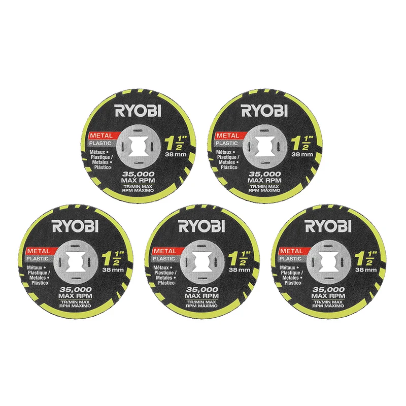 6PC. Twist Lock Cut-Off Wheels