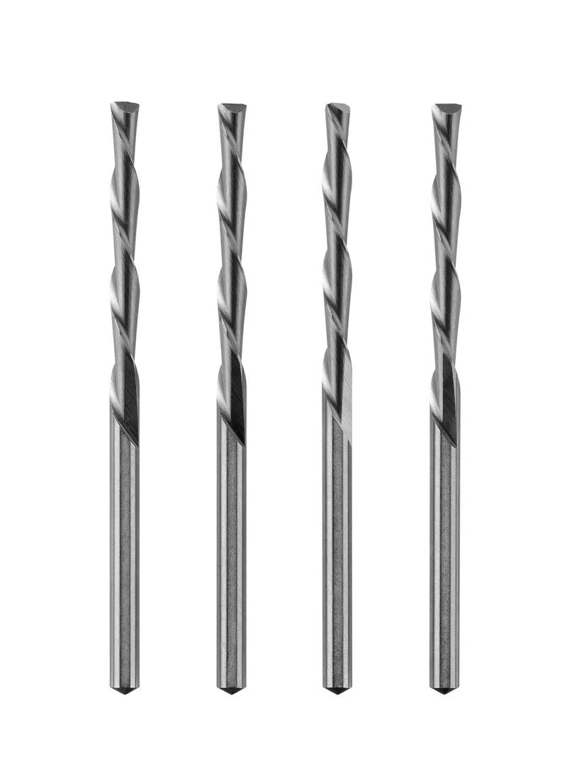 4 PC. 1/8" Wood & Plastic Bits