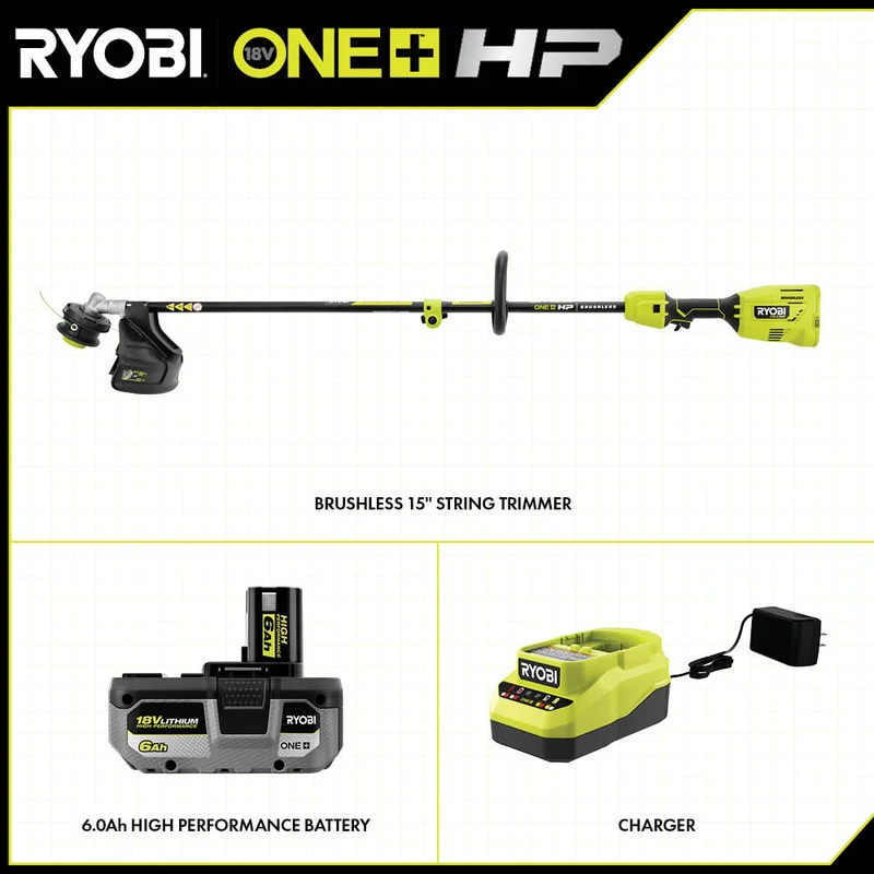 18V ONE+ HP 15" Attachment Capable String Trimmer Kit