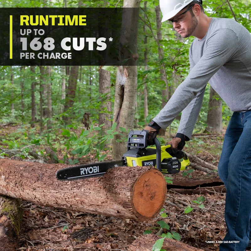 40V HP Brushless 18" Chainsaw - Tool Only