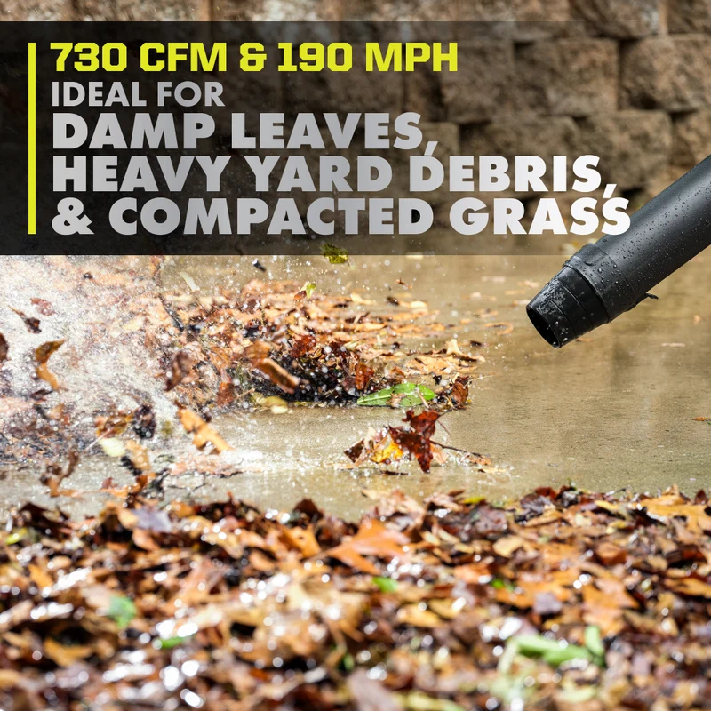 40V HP Brushless 730 CFM WHISPER SERIES Blower Kit