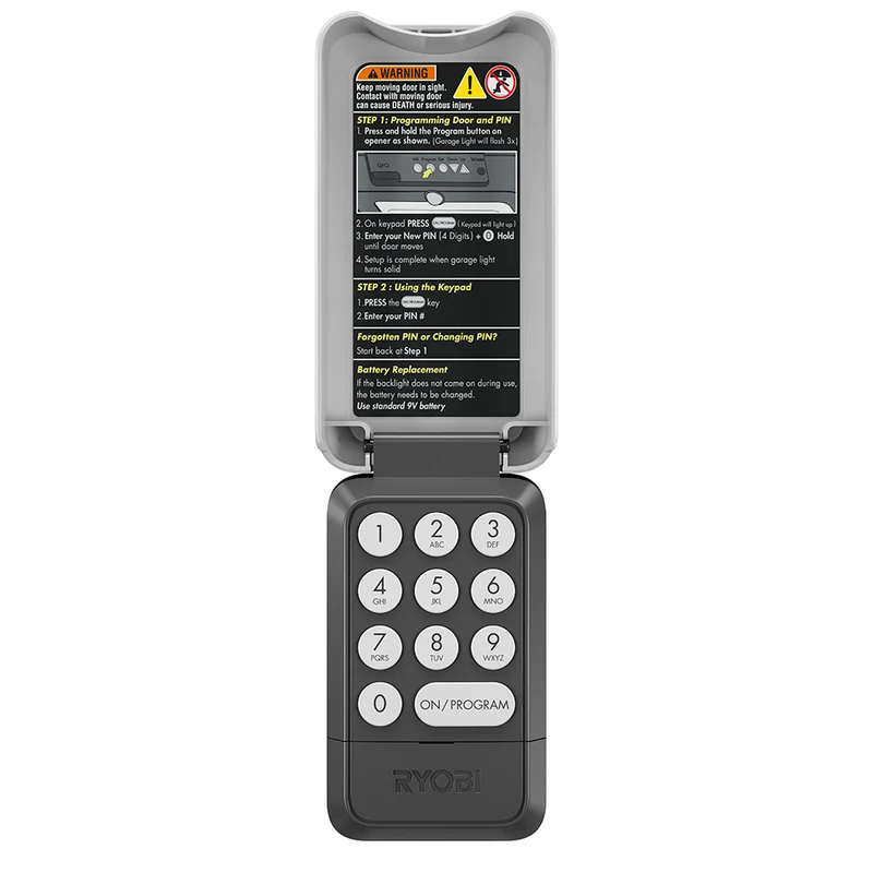 Garage Door Outdoor Keypad