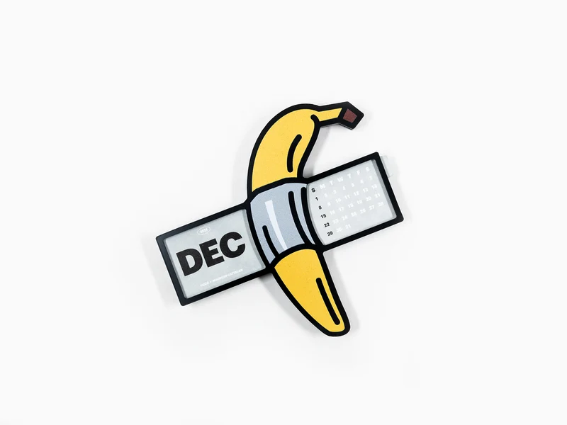 Maurizio Cattelan - Calendrier mensuel 2023/2024