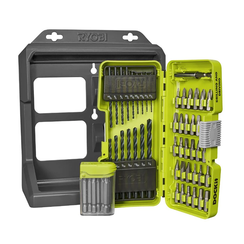 56 PC. Drilling and Driving Kit with DOCKit Storage Tray