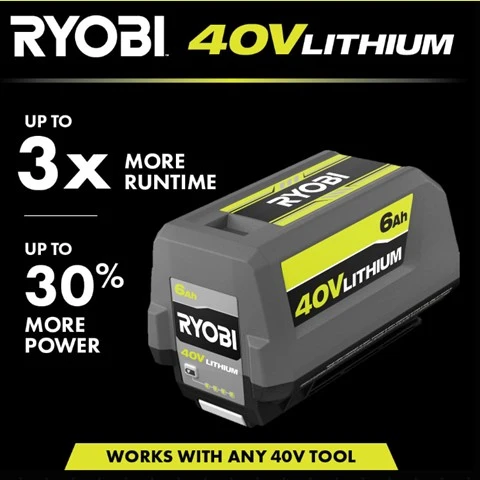 40V 6AH Lithium Battery