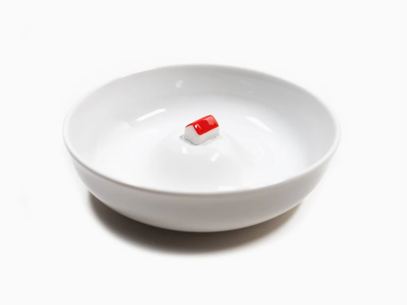 MoMa - La Maison Inondée Tiny Bowl - Blanc