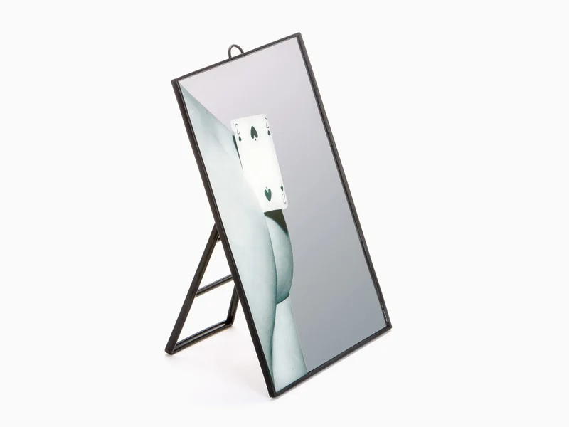 Seletti porte Toiletpaper - Miroir Deux de pique (petit)