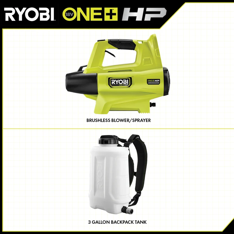 18V ONE+ HP Backpack Blower/Sprayer