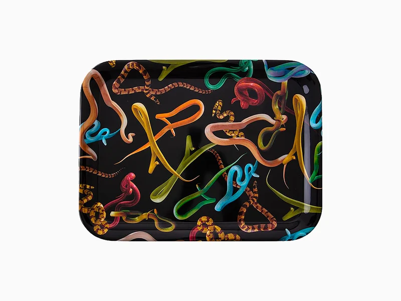 Seletti porte Toiletpaper - Plateau de serpents
