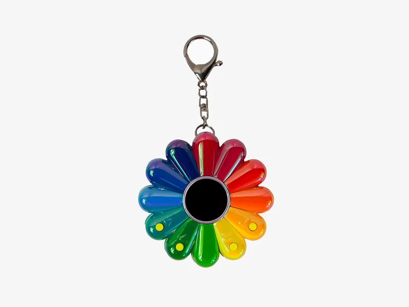 Takashi Murakami - FLOWER GO WALK COLOR / Aurora : Rainbow