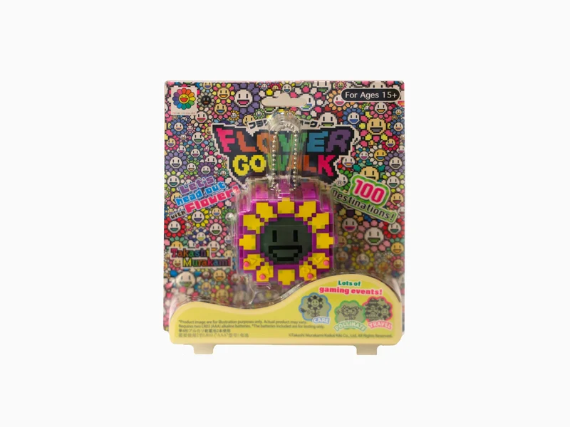 Takashi Murakami - FLOWER GO WALK / Yellow (Body Color : Purple)
