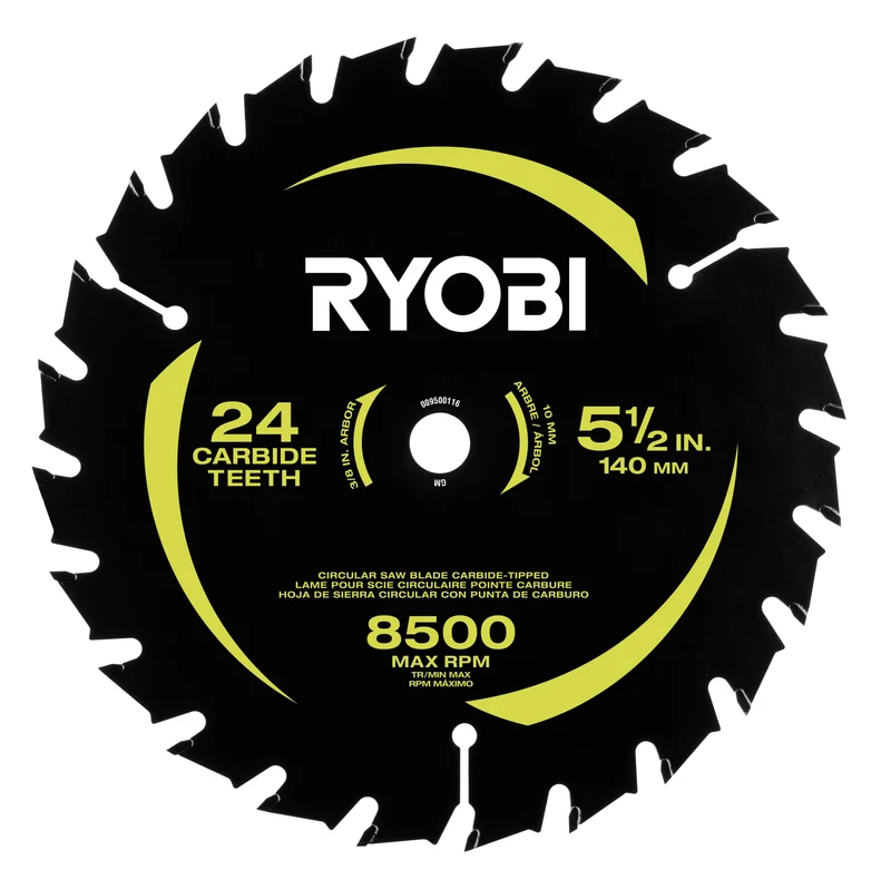 5-1/2" 24 Tooth Carbide Tipped Flooring Saw Blade
