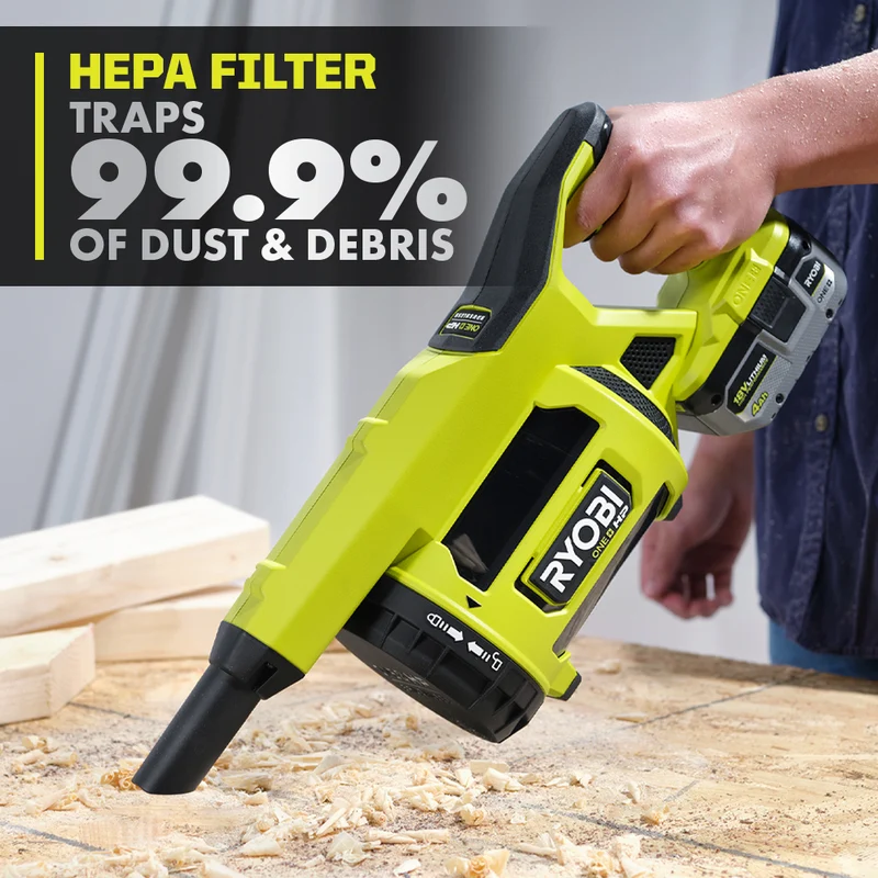 18V ONE+ HP Brushless Jobsite Hand Vacuum Kit