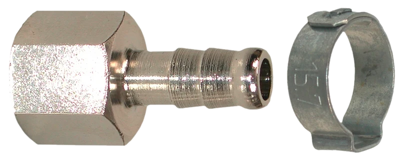 Rac 235 Cannelé: Tuyau Intérieur Ø 8Mm - 1/4"F 351604 Lacme