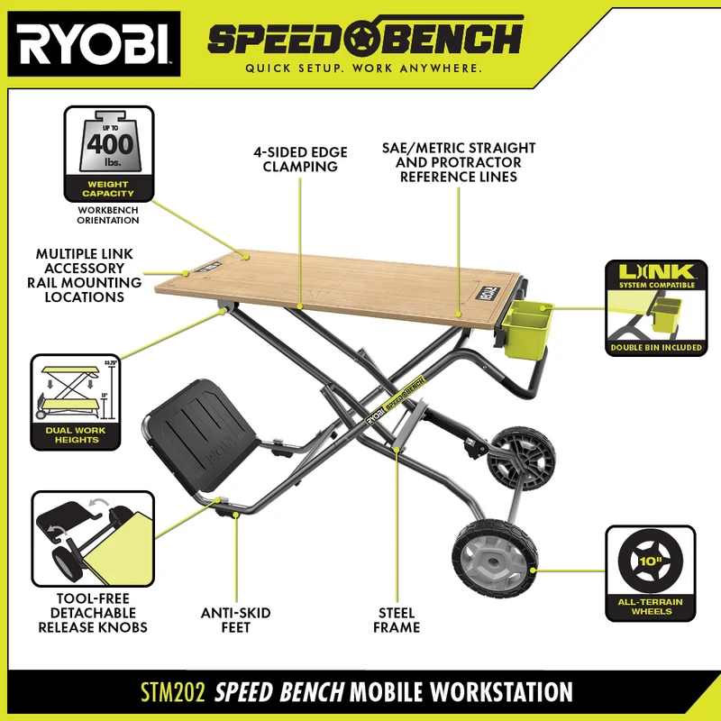SPEED BENCH Mobile Workstation