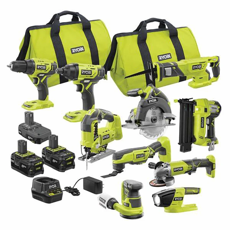 18V ONE+ 10-Tool Combo Kit with 3 Batteries and Charger