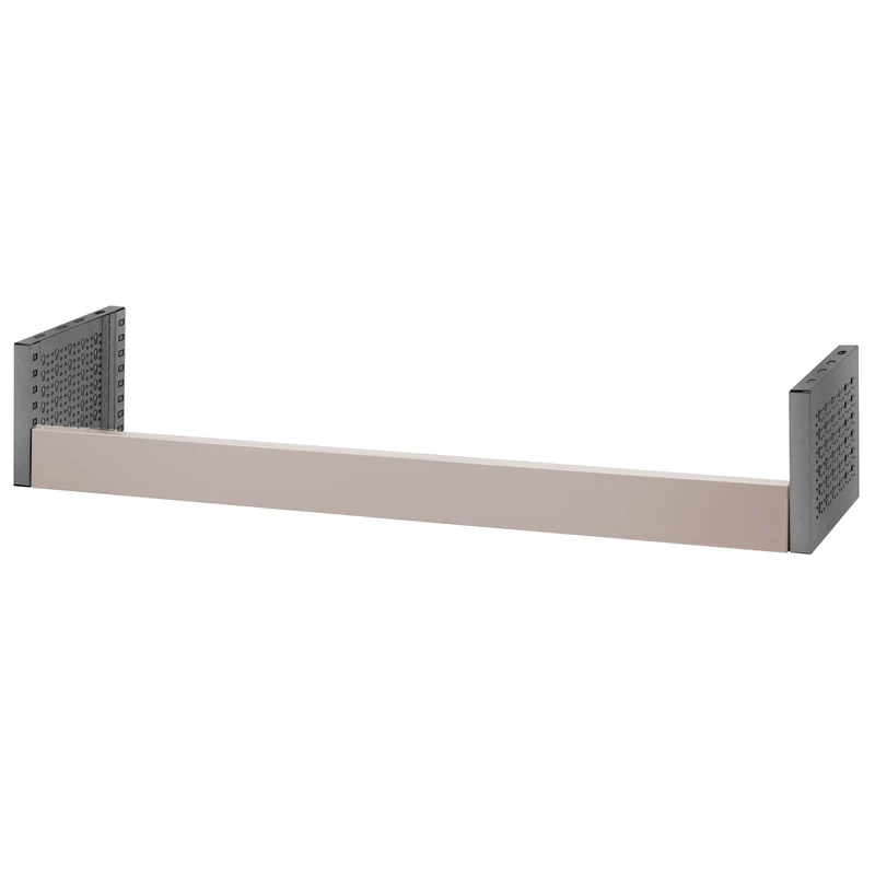 [U50030102] Traverse de renfort métal, pour montants 5003 fixés au sol, L 682 mm
