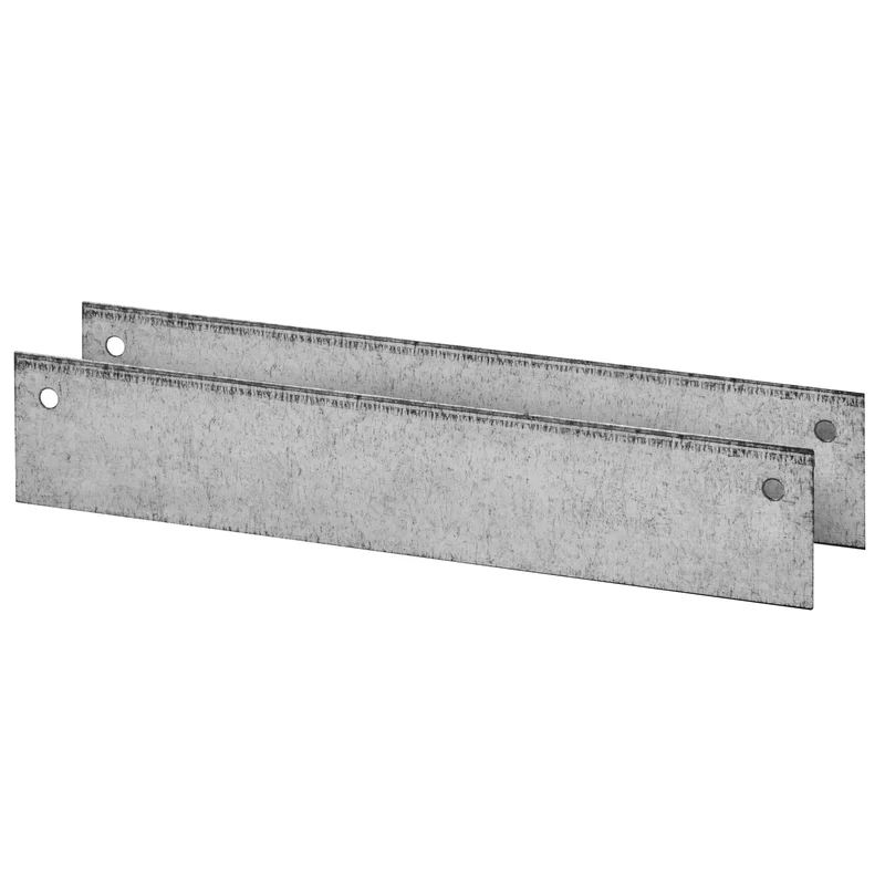 [U50030083Q] 2 séparateurs métal pour tiroirs, H 155 mm, L 330 mm