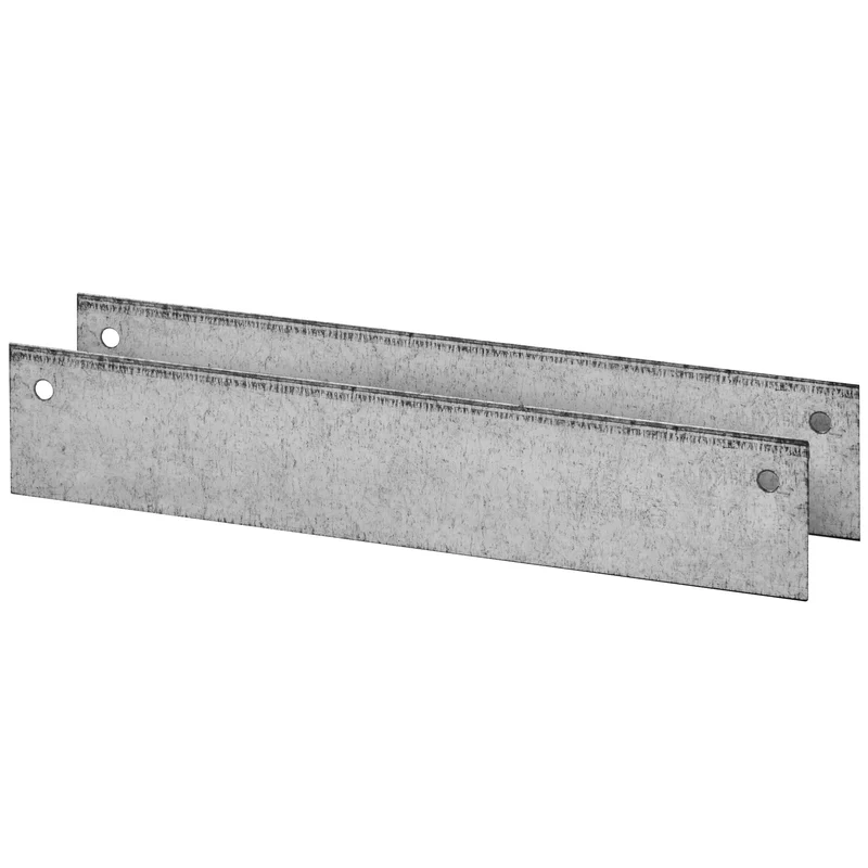 [U50030082Q] 2 séparateurs métal pour tiroirs, H 75 mm, L 330 mm