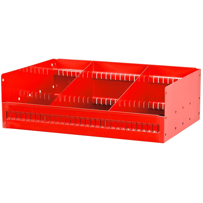 [U50030041] Étagère inclinée avec 2 diviseurs 435x375x185 mm