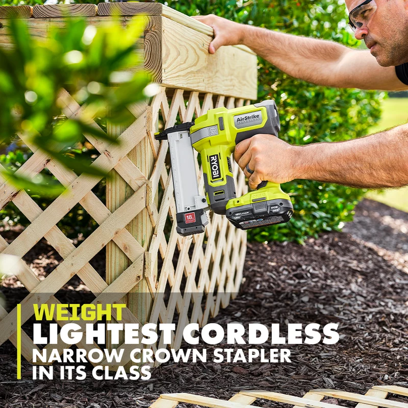 18V ONE+ AirStrike 18GA Narrow Crown Stapler
