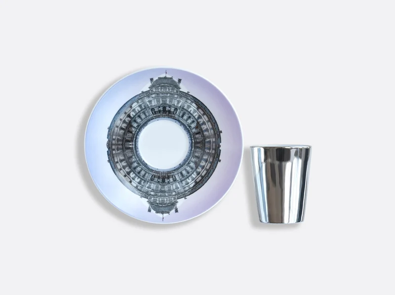 JR - Coffret de tasses à café JR au Louvre
