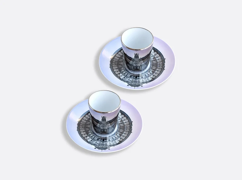 JR - Coffret de tasses à café JR au Louvre