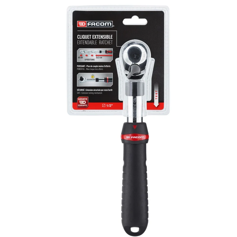 [SXL.161PB] Cliquet étanche haute performance manche extensible, 1/2"